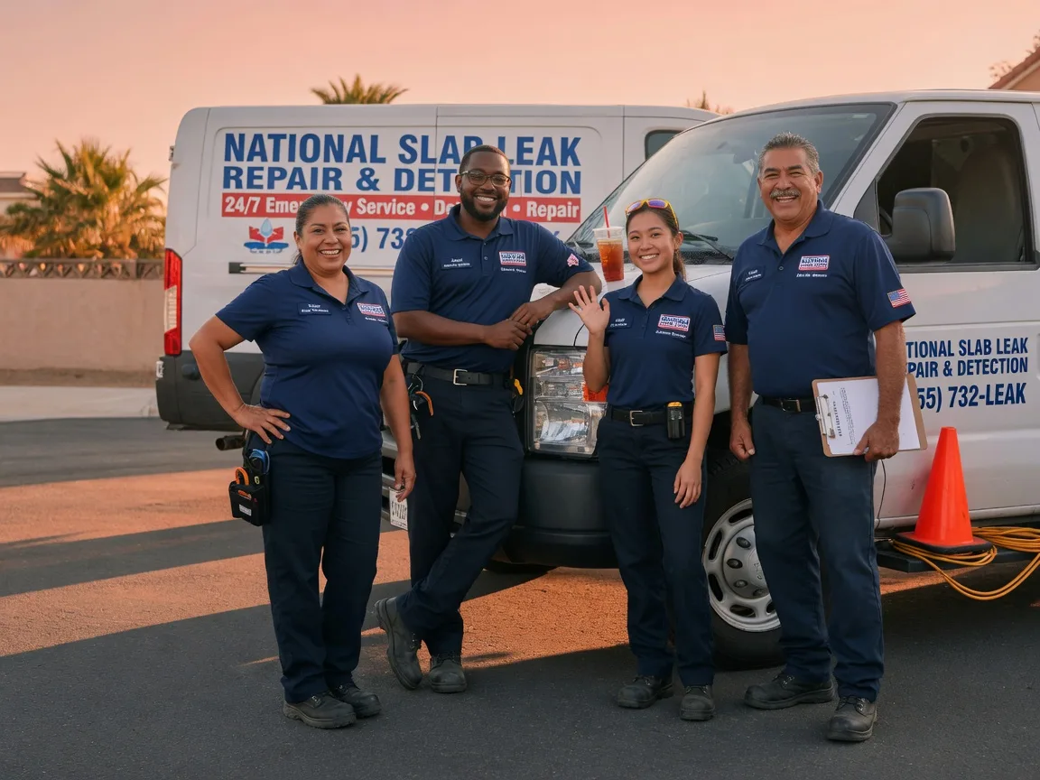 Slab Leak Detection company in Ridgecrest, CA